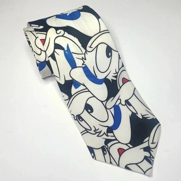 BALANCE INC. Disney Donald Duck Necktie - Picture 1 of 6